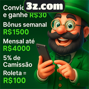 3z.com Indique amigos para receber um bônus